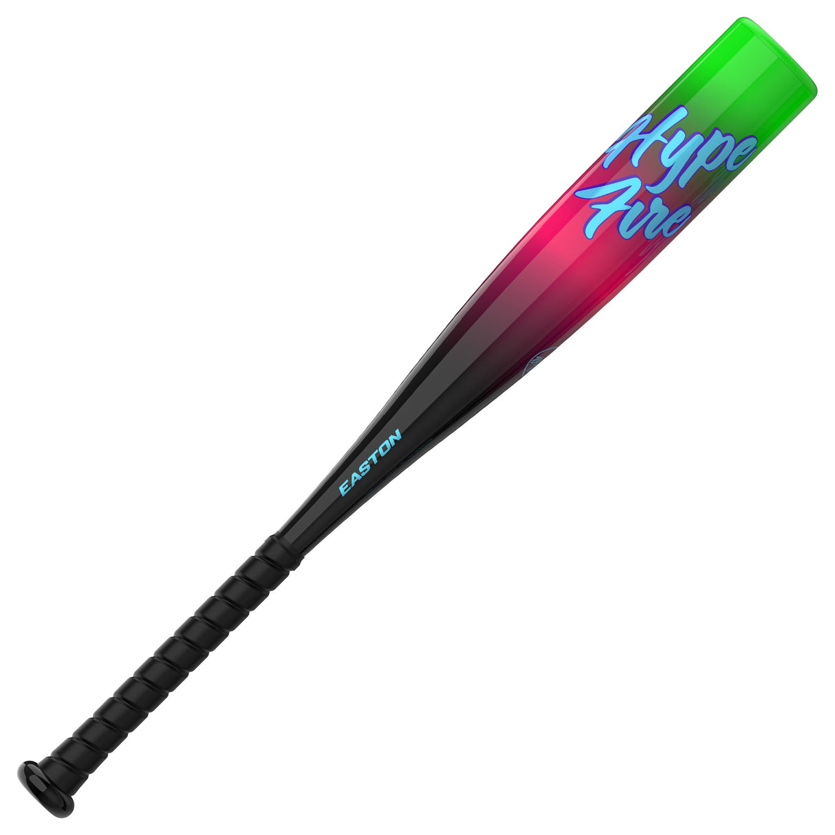 2027 Easton Hype Fire Junior Big Barrel USSSA Baseball Bat -10oz EJB7HYP10 — barrel and taper view [01_product_EJB7HYP10_1.jpg]