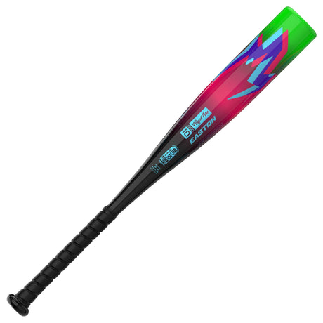 2027 Easton Hype Fire Junior Big Barrel USSSA Baseball Bat -10oz EJB7HYP10 — full bat, logo side [02_product_EJB7HYP10_2.jpg]