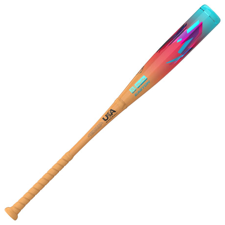 2027 Easton Hype Fire Youth USA Baseball Bat -10oz EUS7HYP10 — full bat, logo side [02_product_EUS7HYP10_2.jpg]