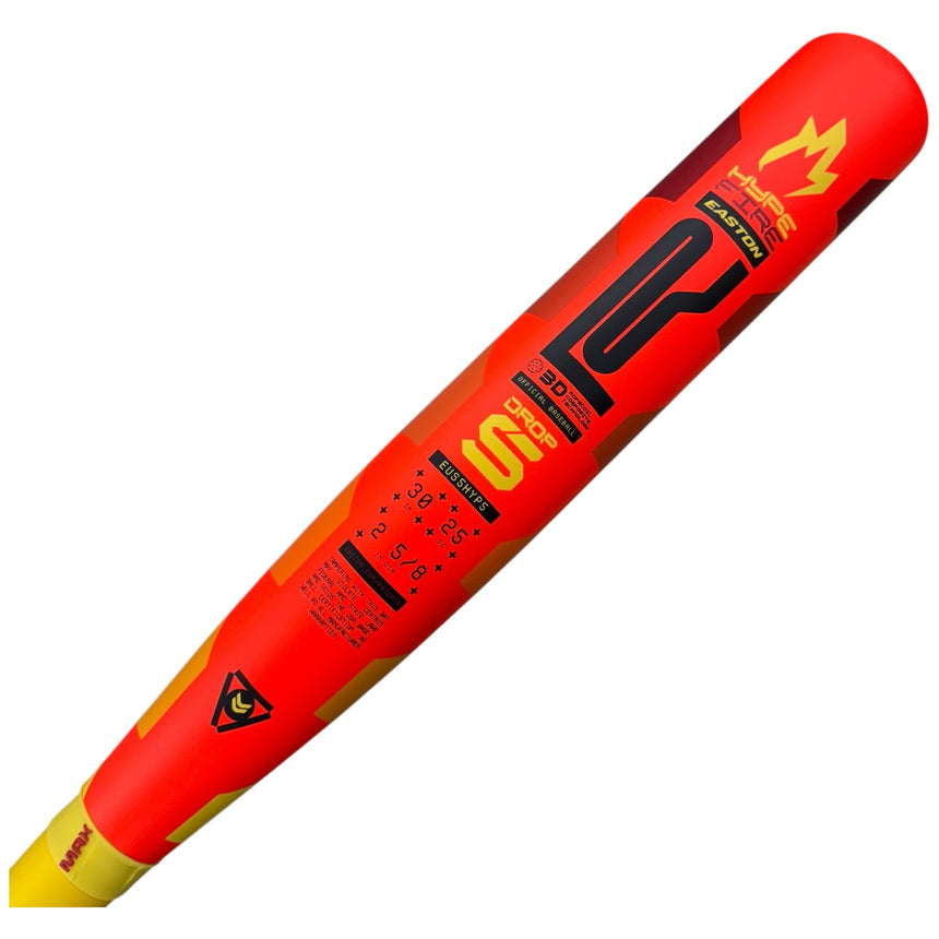 2025 Easton Hype Fire Youth USA Baseball Bat -5oz EUS5HYP5