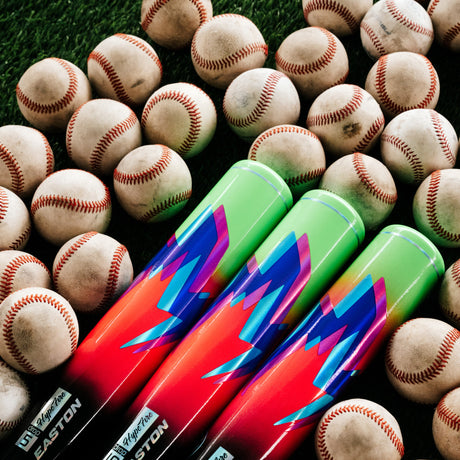 2027 Easton Hype Fire Junior Big Barrel USSSA Baseball Bat -10oz EJB7HYP10 — action / lifestyle shot [05_lifestyle_2026-07-20-EASTON-0031.jpg]