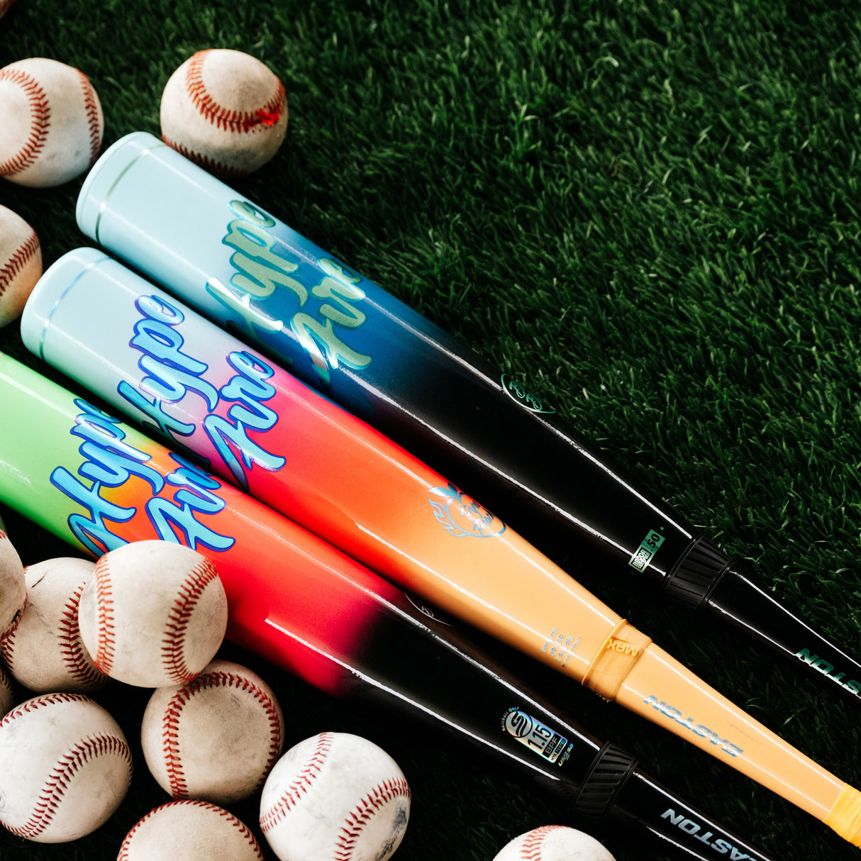 2027 Easton Hype Fire Youth USA Tee Ball Baseball Bat -13oz ETB7HYP13 — action / lifestyle shot [09_lifestyle_2026-07-20-EASTON-0045.jpg]