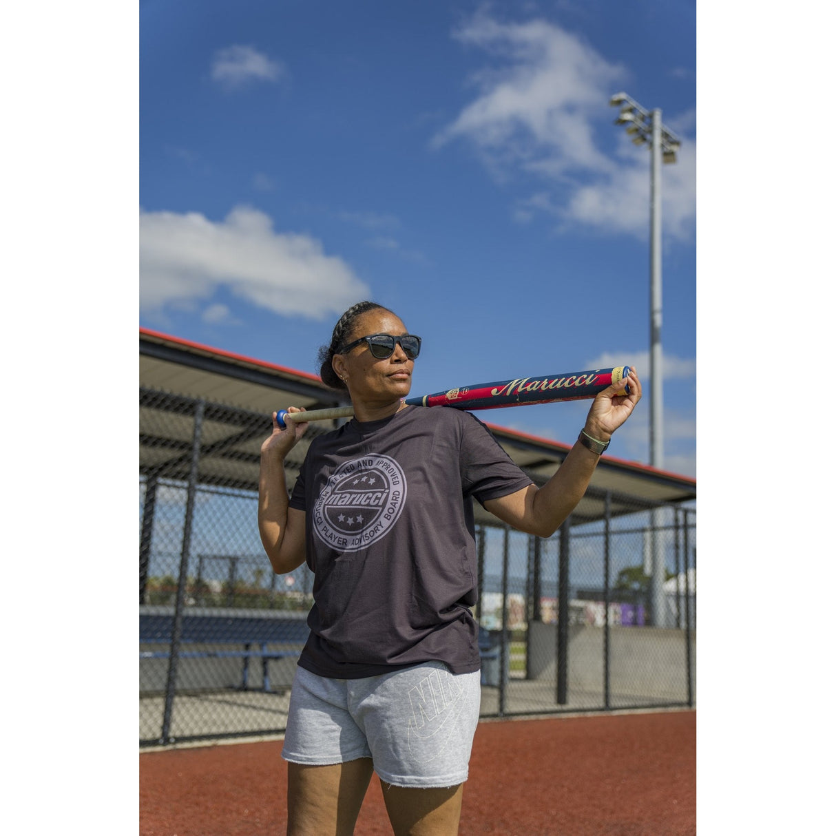 2026 Marucci CAT 1776 USA Slowpitch Softball Bat MSPC17761LA lifestyle