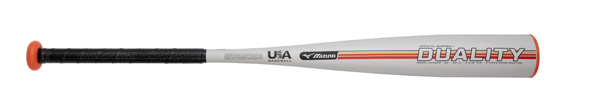 2025 Mizuno B25 Duality Youth USSSA Baseball Bat -10oz 340639