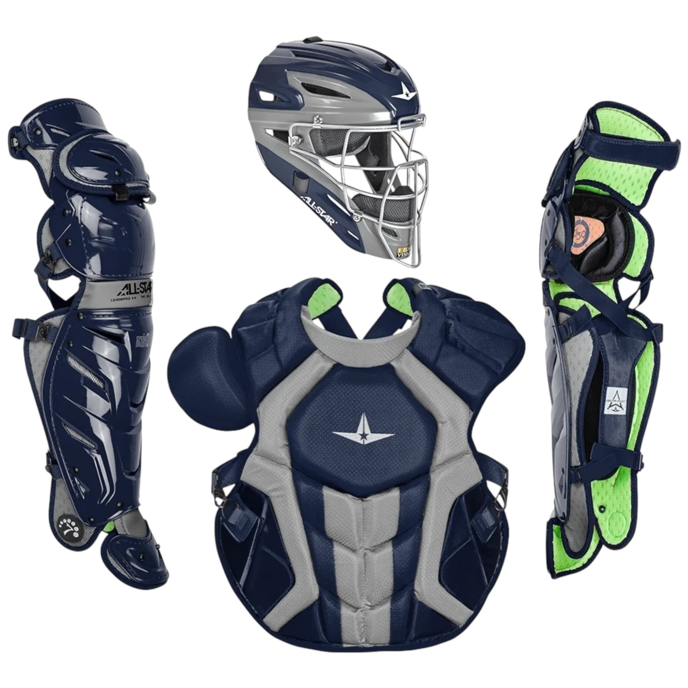 All Star S7 Axis Adult Catcher's Gear Set CKCCPRO1X