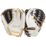 Rawlings Liberty Advanced Fastpitch Softball Glove White/Navy/Gold 12.5" RLA125-18WNG