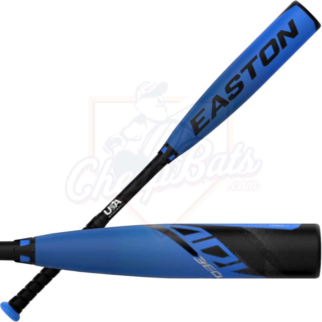 CLOSEOUT 2024 Easton ADV 360 Ice Youth USA Baseball Bat -10oz EUS3ADVL10