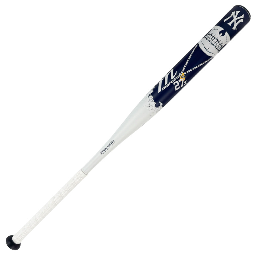 Marucci NY Yankees USSSA Slowpitch Softball Bat 12.75" Barrel 1 Piece Loaded MSPY1LU