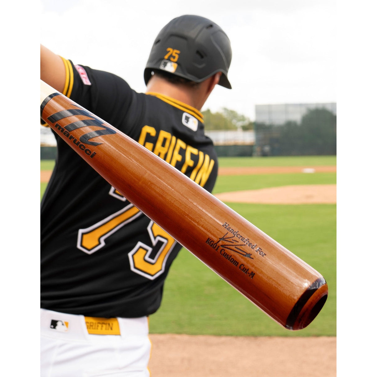 Marucci Konnor Griffin KG01 Pro Exclusive Maple Wood Baseball Bat MVE6KG01-N/WT