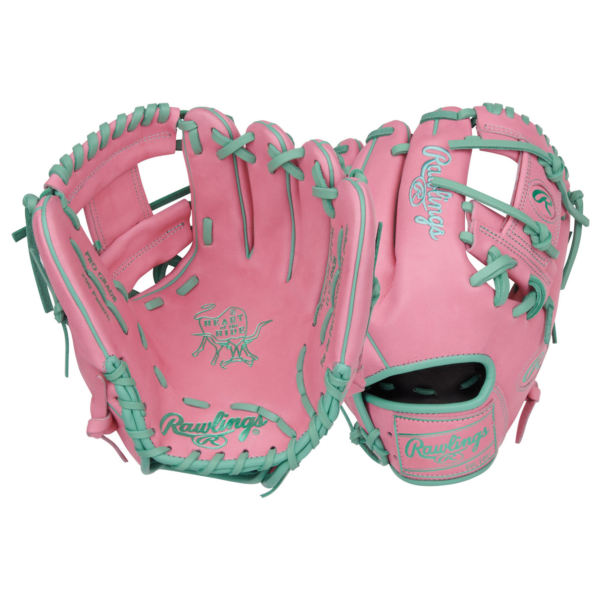 Rawlings Vibrant Series Heart of the Hide 11.5" Baseball Glove PROR204-2PPM