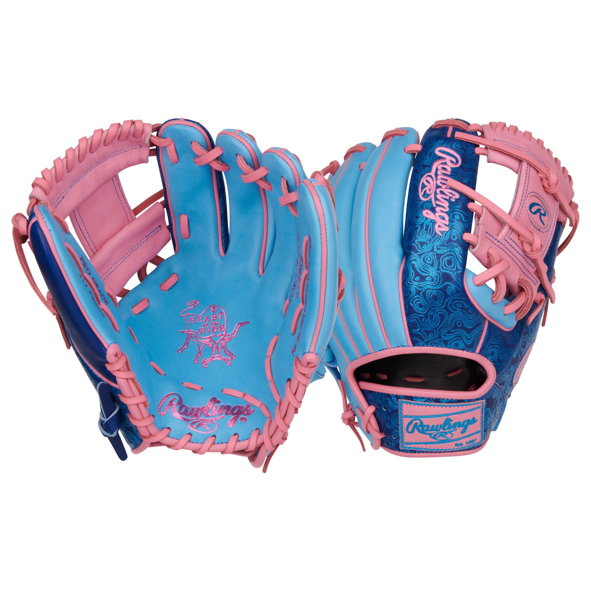 Rawlings Vibrant Series Heart of the Hide 11.5" Baseball Glove PROR2174-2CBP