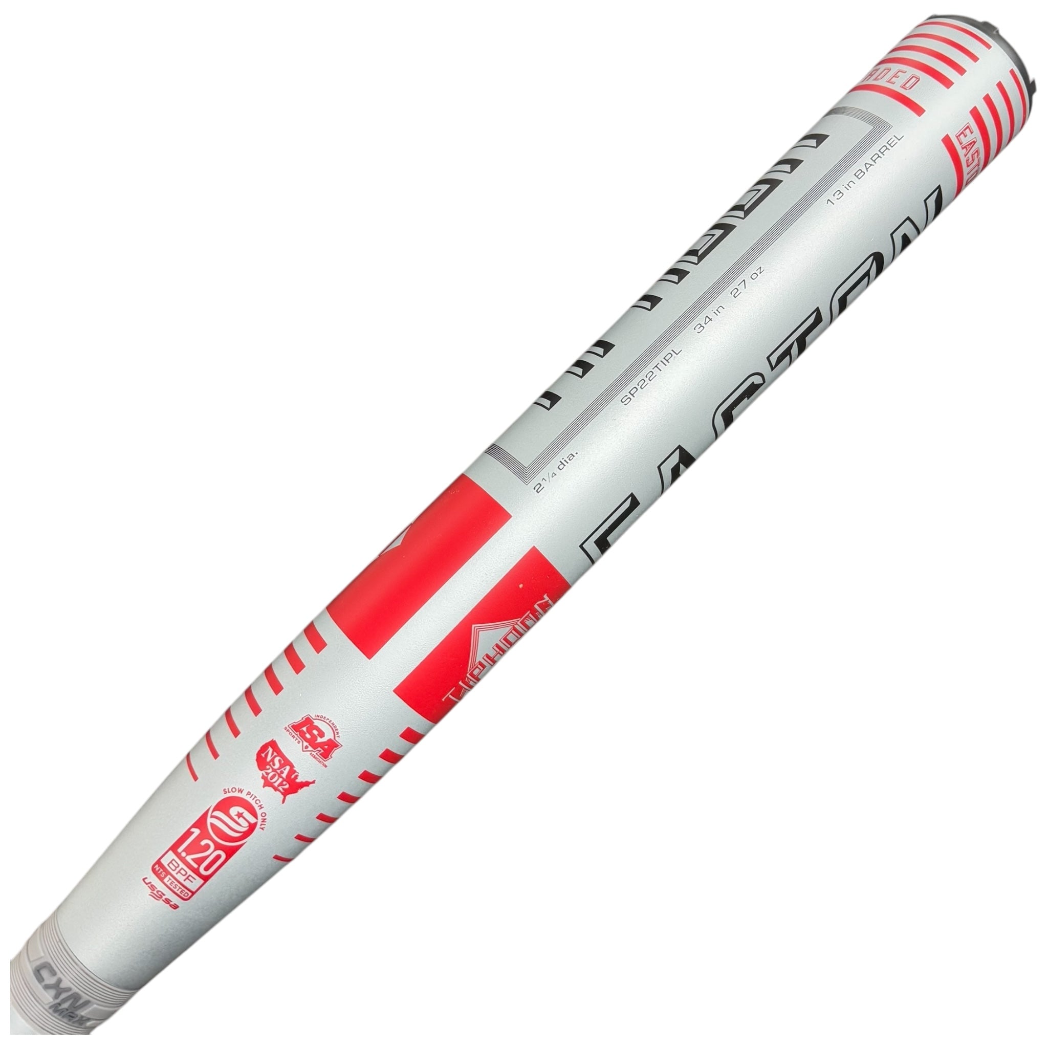 CLOSEOUT 2022 Easton Tiphoon Slowpitch Softball Bat Loaded USSSA SP22TIPL