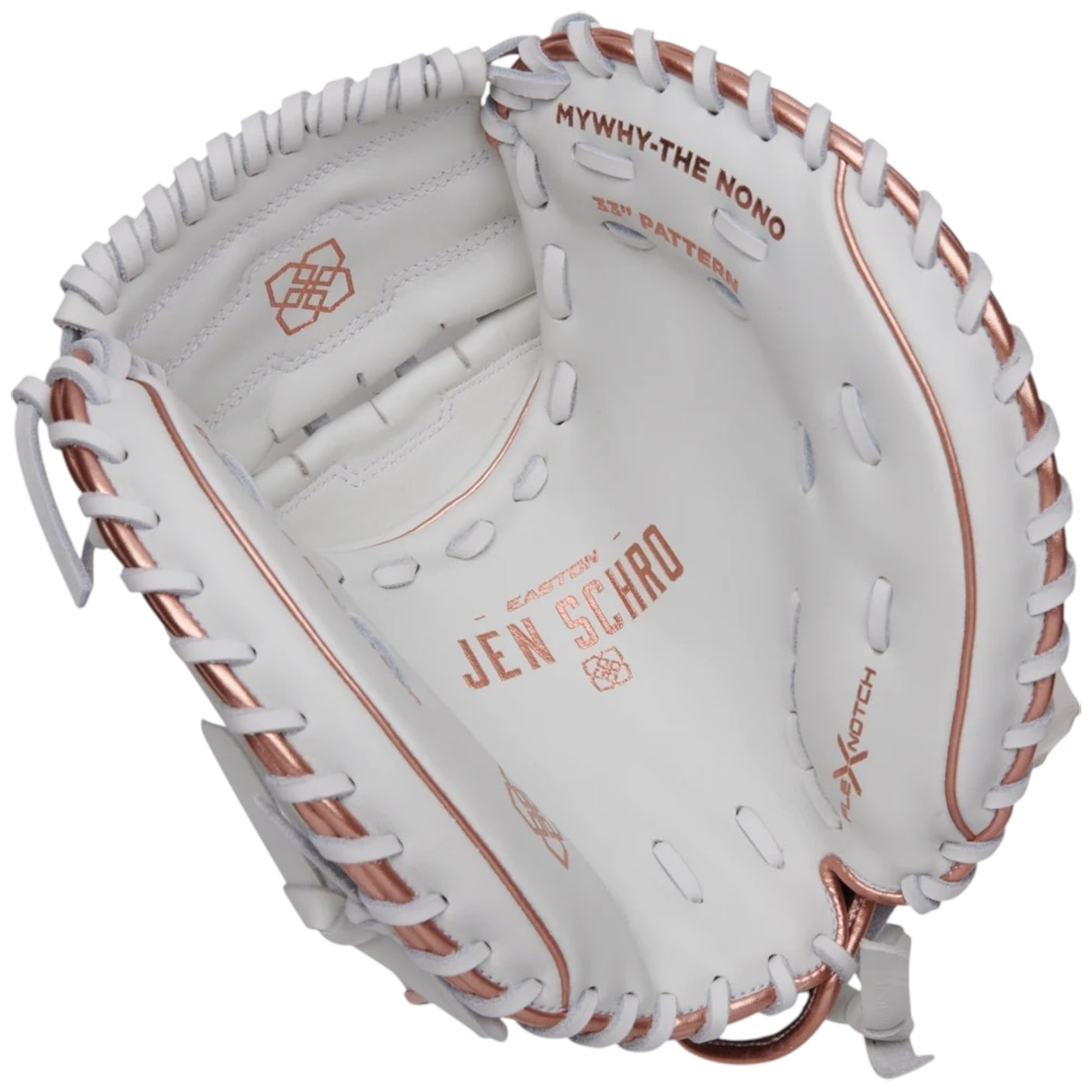 Easton Jen Schro Fastpitch Softball Catcher's Mitt 33" MYWHY-THENONO