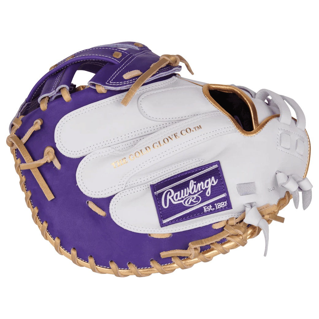 Rawlings Liberty Advanced ColorSync 4.0 Catcher's Mitt 34" RLACM34FPWPUG Purple