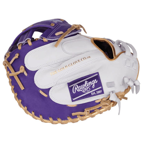 Rawlings Liberty Advanced ColorSync 4.0 Catcher's Mitt 34" RLACM34FPWPUG Purple