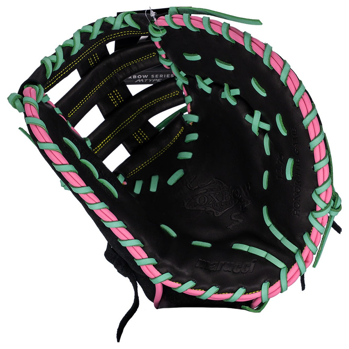 Marucci Oxbow M Type First Base Mitt 12.75" MFG4OX38S1-BK/RO
