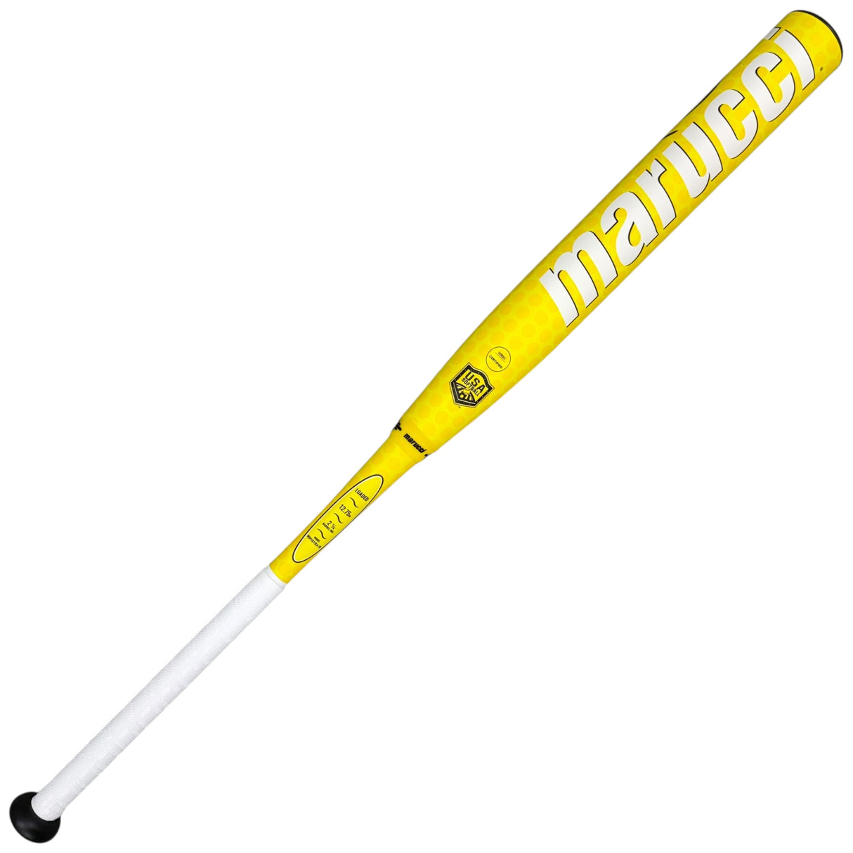 Marucci Yellow Chocolate Crush Loaded USA Slowpitch Softball Bat 12.75" Barrel MSPCCY2LA