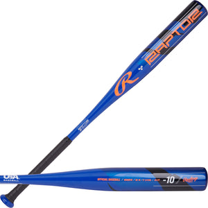 Rawlings Raptor Auminum USA Baseball Bat RUS5R10 -10oz