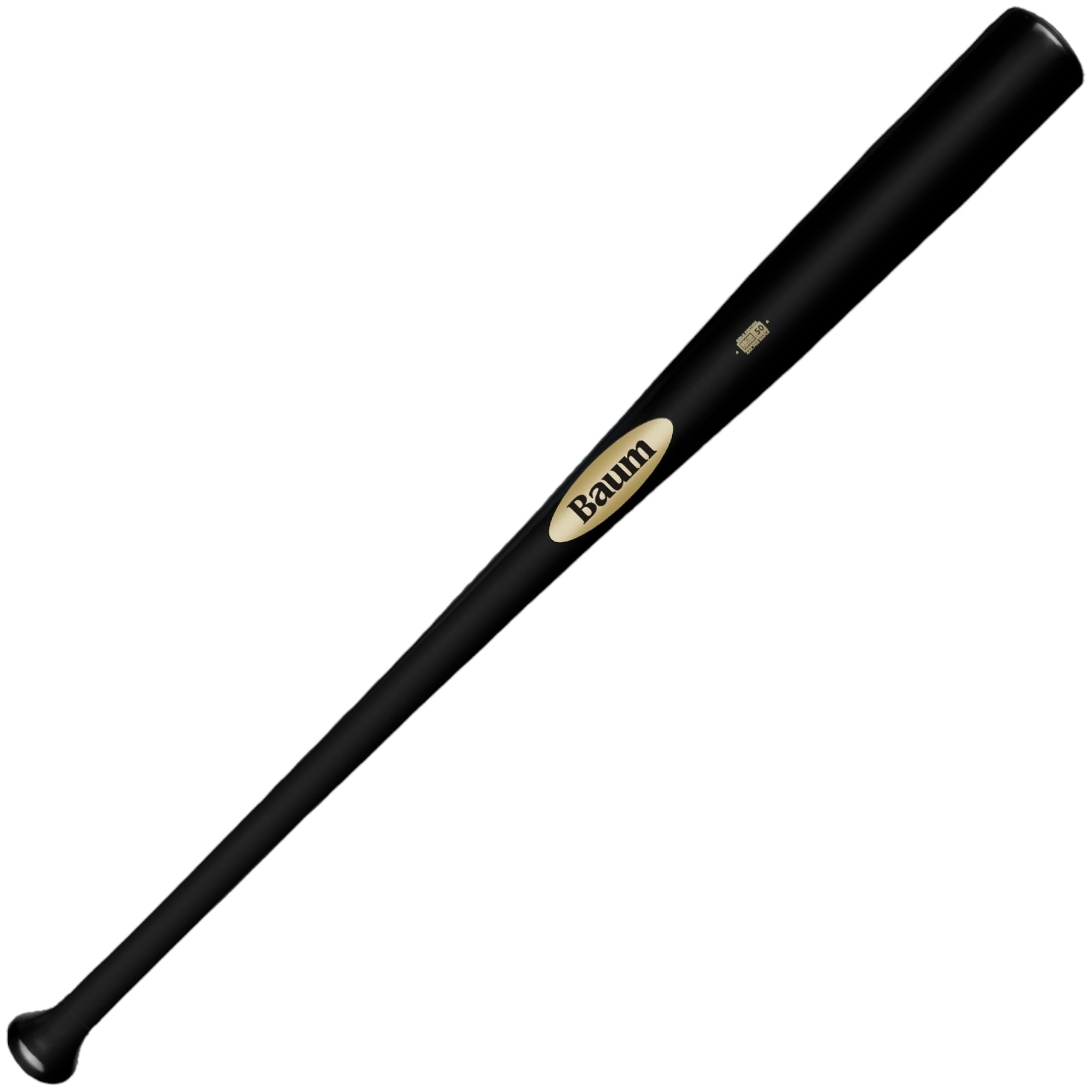 Baum Bat Gold Stock Baseball Bat Standard Handle BBMSGSTKPRO3-BK