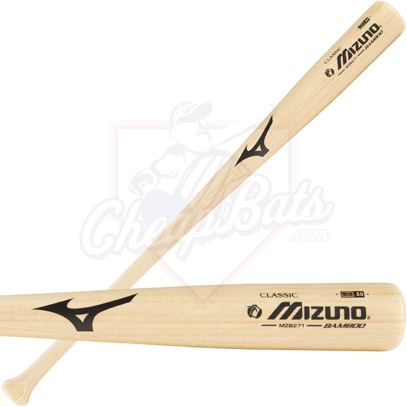 Mizuno Classic MZB271 Bamboo Wood BBCOR Baseball Bat 3oz 340464 CheapBats