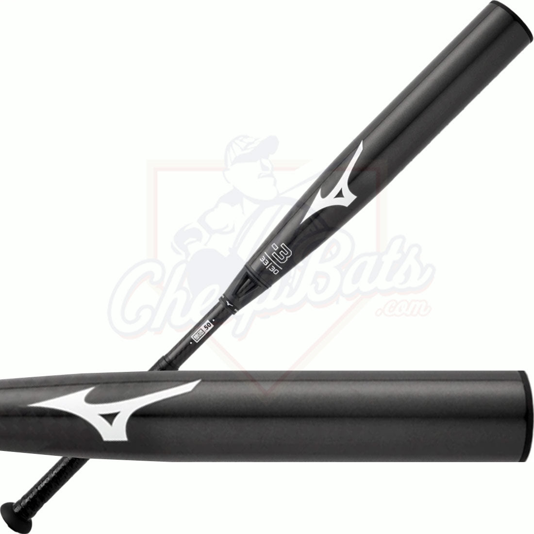 CLOSEOUT 2022 Mizuno B22 Power Carbon BBCOR Baseball Bat -3oz 340612