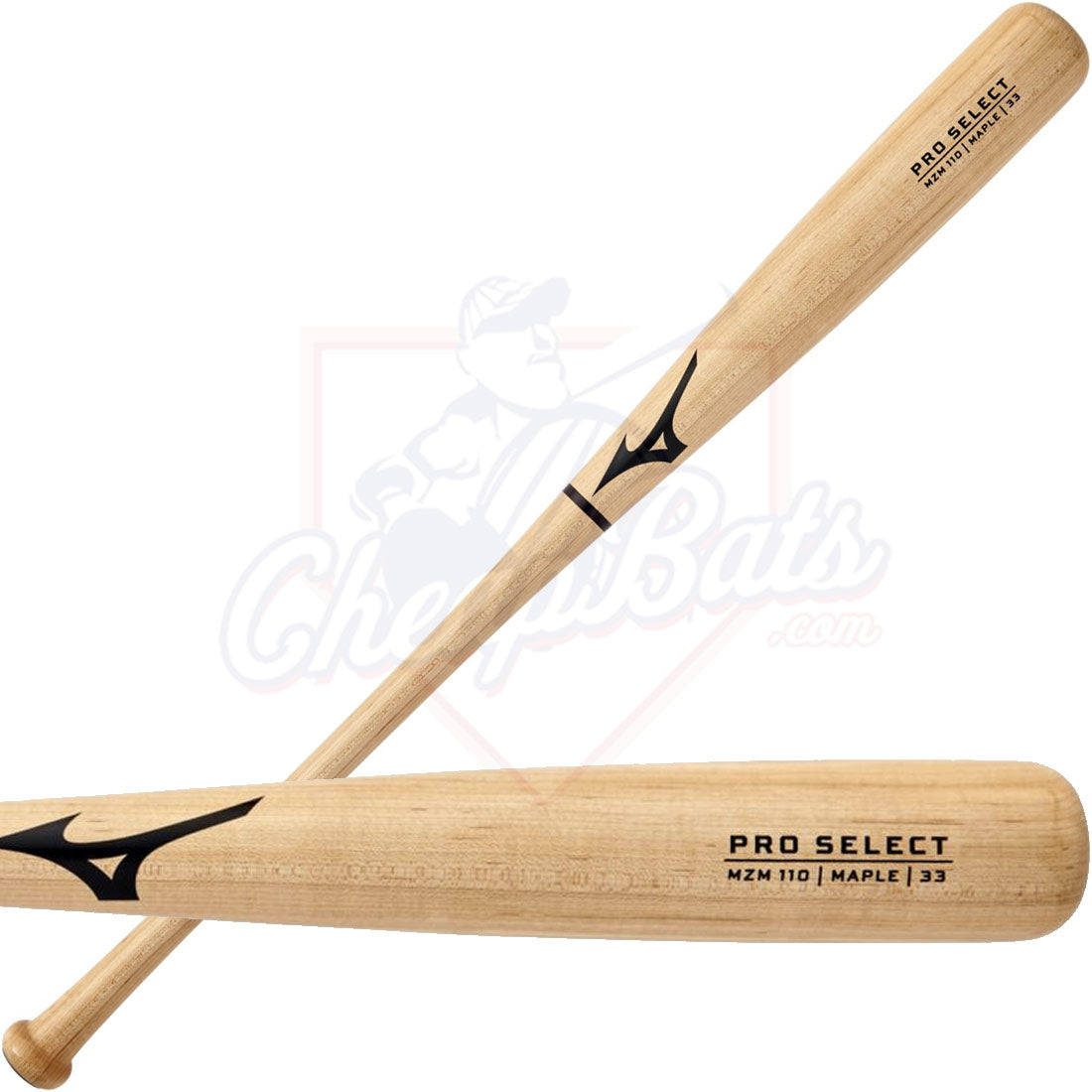 Mizuno Classic MZB243 Bamboo Wood BBCOR Baseball Bat -3oz 340465