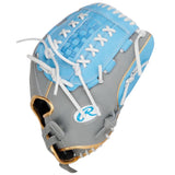 Rawlings Liberty Advanced Fastpitch Softball Glove Gray/Blue/Gold 12.5" RLA125-18GCB