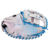 Easton Professional Collection ColorSplash 2.0 Fastpitch Softball Catcher's Mitt 34" PCFPCM34WCBP