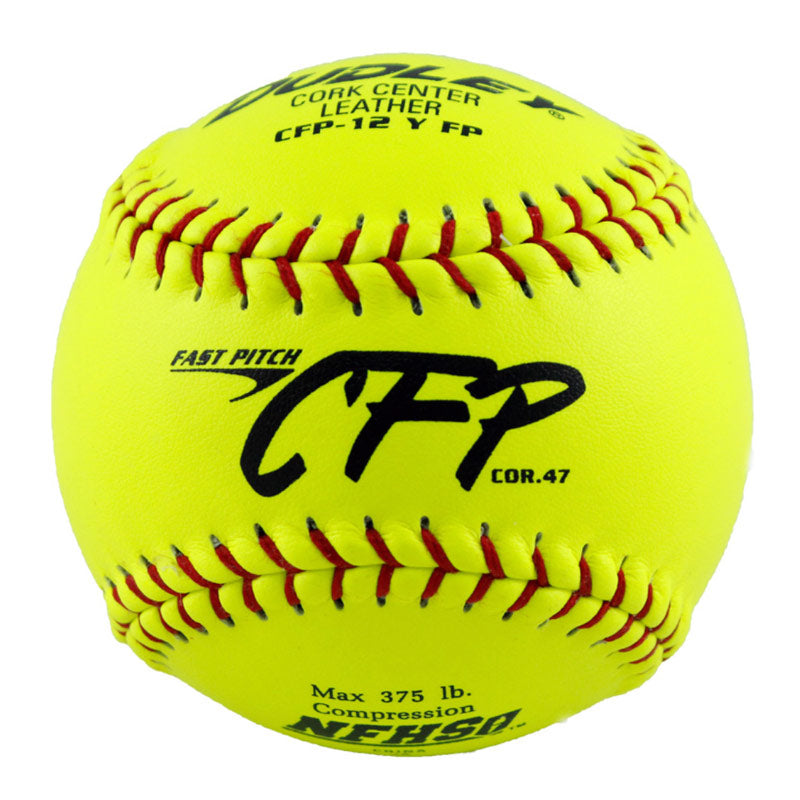 Dudley 12" NFHS CFP Fastpitch Softball (1 Dozen) 43873