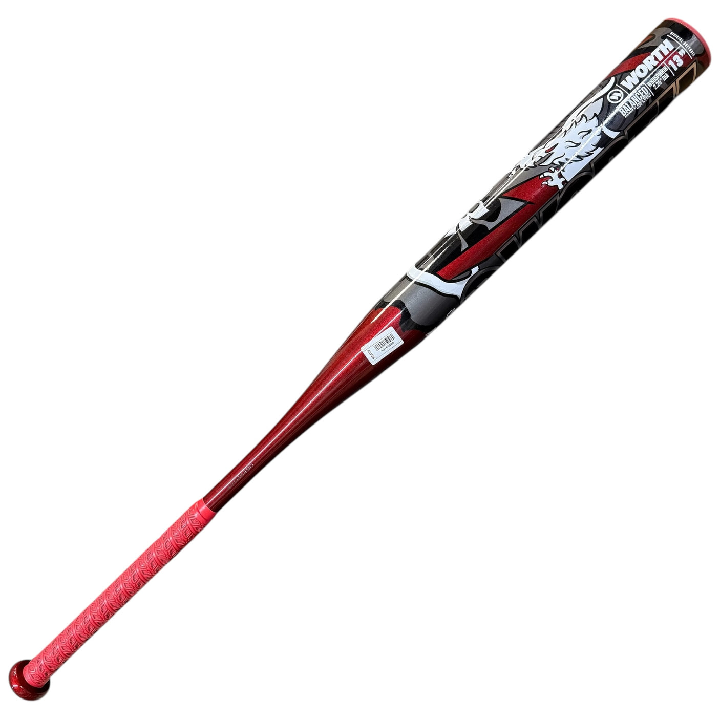 2025 Worth Bedlam Phil Matte Slowpitch Softball Bat USSSA 13" Balanced 1-Piece WSU5PMB1B