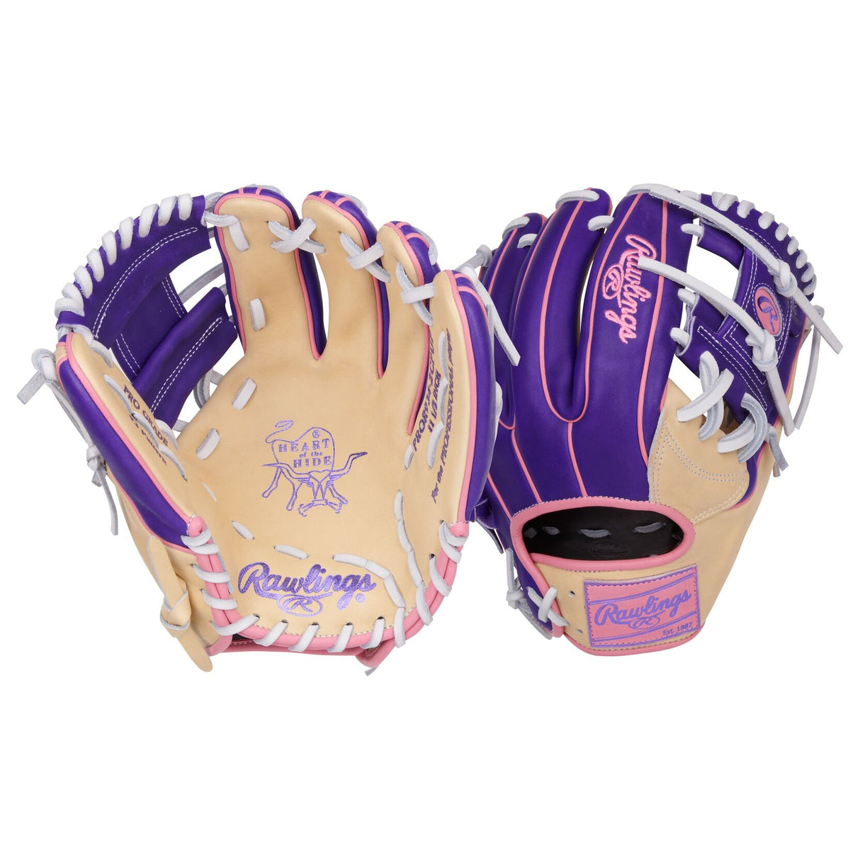 Rawlings Heart of the Hide Vibrant Series 11.5" Baseball Glove PROR934-2CPUP
