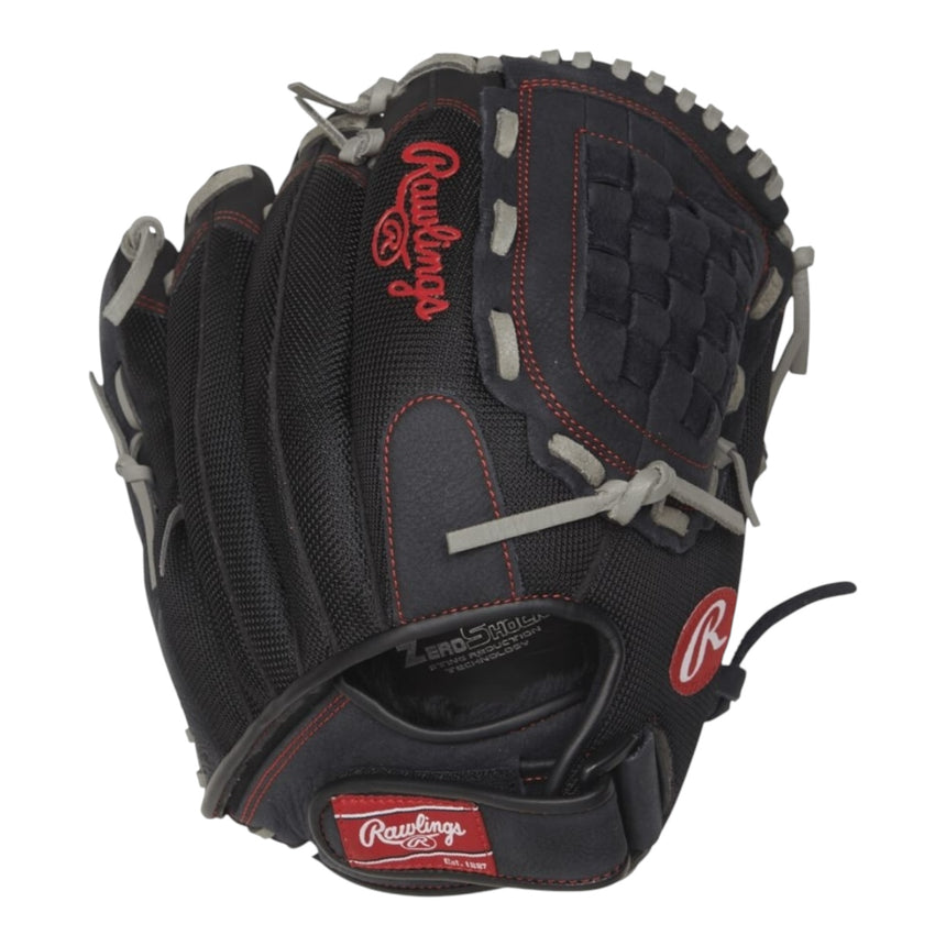 Rawlings Renegade Baseball/Slowpitch Softball Glove 12.5" R125BGS