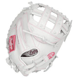Rawlings Liberty Advanced Catcher's Mitt RLACM34FPWP - White/Pink