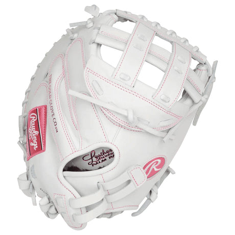 Rawlings Liberty Advanced Catcher's Mitt RLACM34FPWP - White/Pink