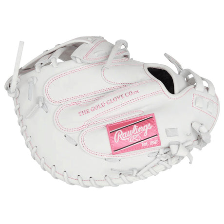 Rawlings Liberty Advanced Catcher's Mitt RLACM34FPWP - White/Pink