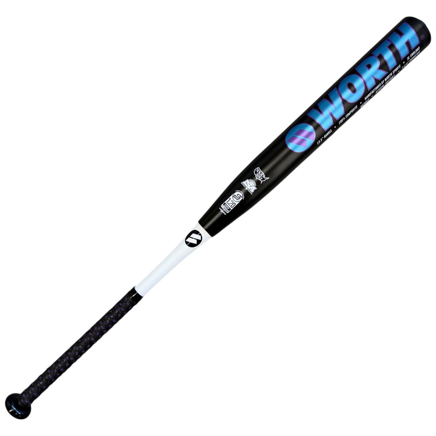 CLOSEOUT 2022 Worth Power Cell Carl Rose Tribute Slowpitch Softball Bat End Loaded USSSA WCARLU