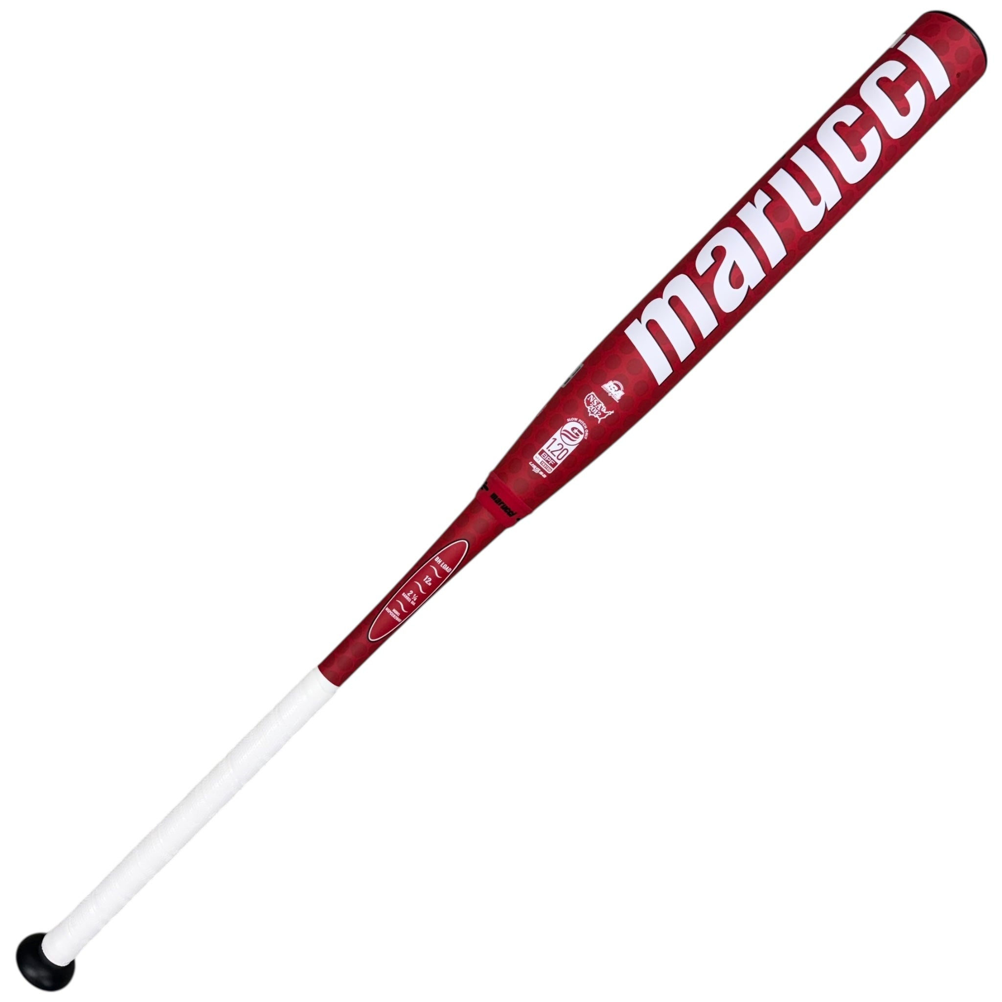 Marucci Red Chocolate Crush USSSA Slowpitch Softball Bat Loaded 12