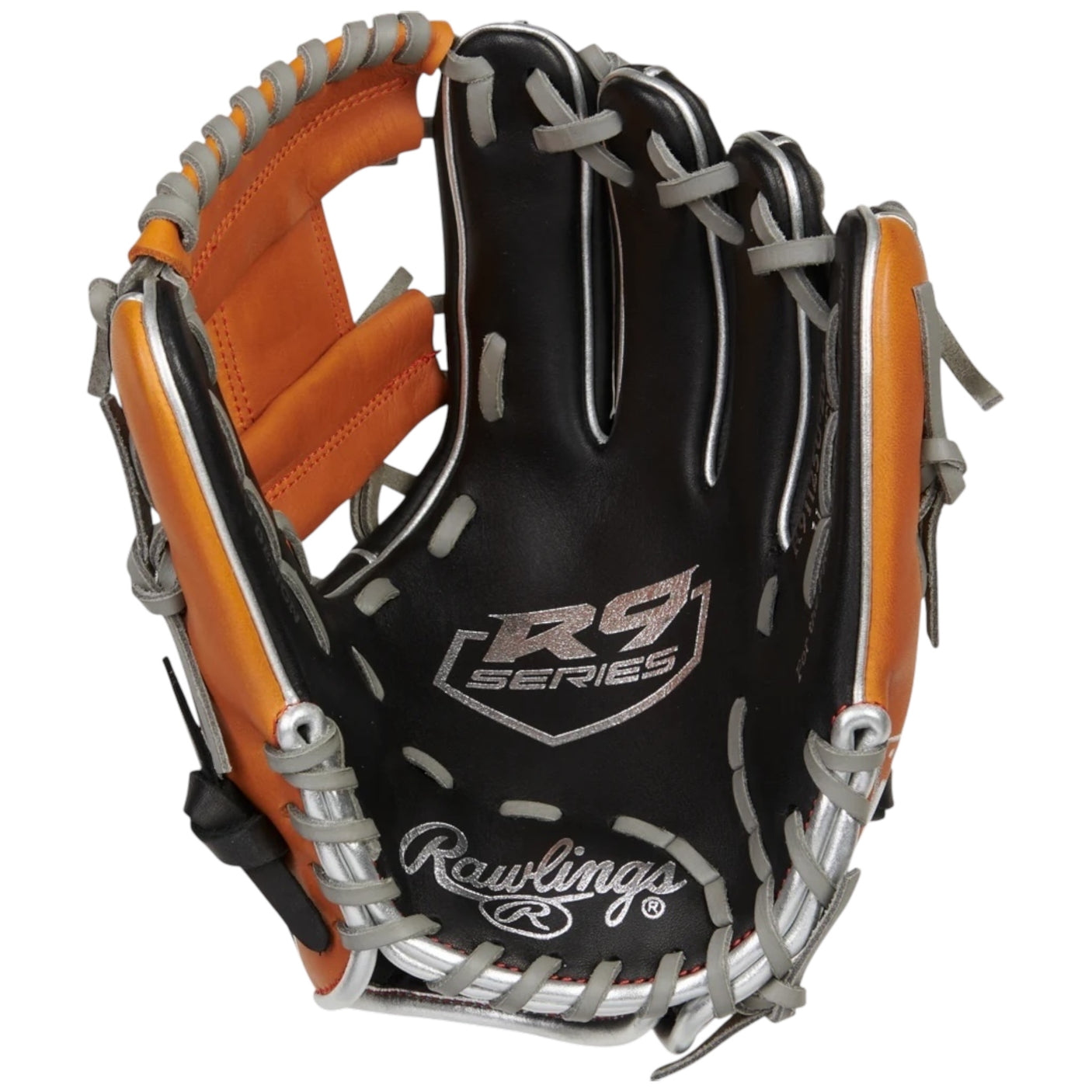 Rawlings R9 Contour Baseball Glove 11.25" R91125U-2BT