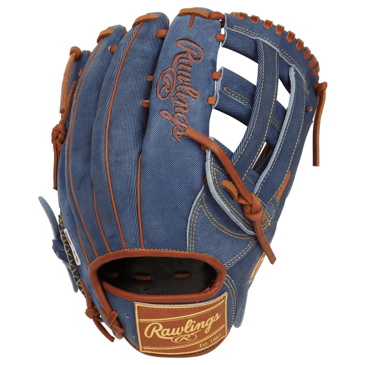 Rawlings Heart of the Hide Pro Label Denim 12.75" Baseball Glove PRO3039-6D