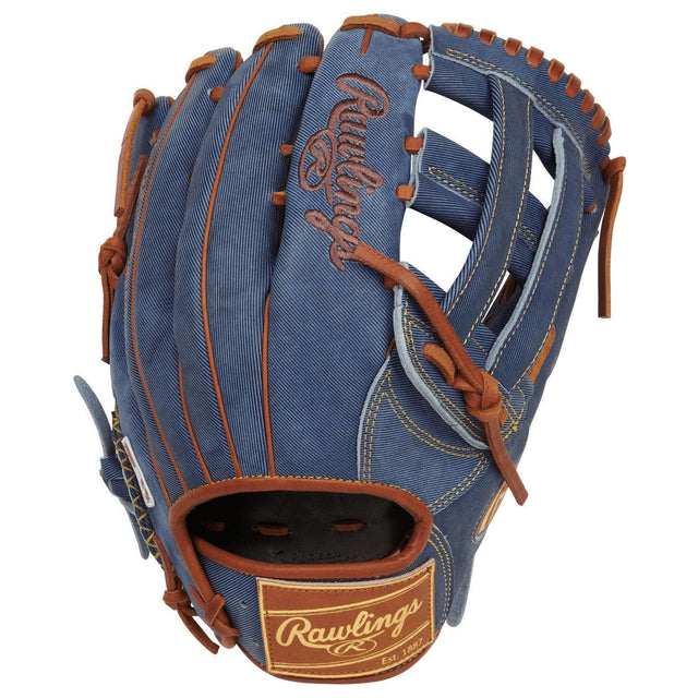 Rawlings Heart of the Hide Pro Label Denim 12.75" Baseball Glove PRO3039-6D