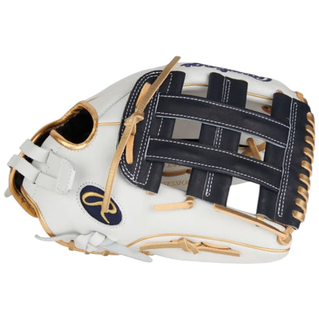 Rawlings Liberty Advanced Fastpitch Softball Glove White/Navy/Gold 12.75" RLA1275SB-6WNG