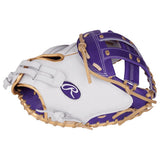 Rawlings Liberty Advanced ColorSync 4.0 Catcher's Mitt 34" RLACM34FPWPUG Purple