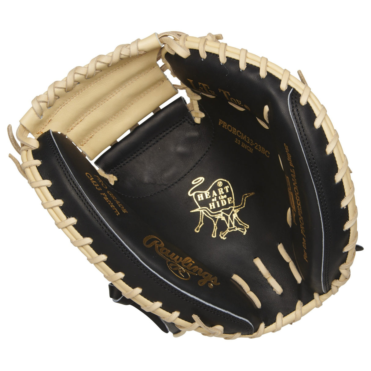 Rawlings Heart of the Hide R2G 33" Baseball Catcher's Mitt PRORCM33-23BC