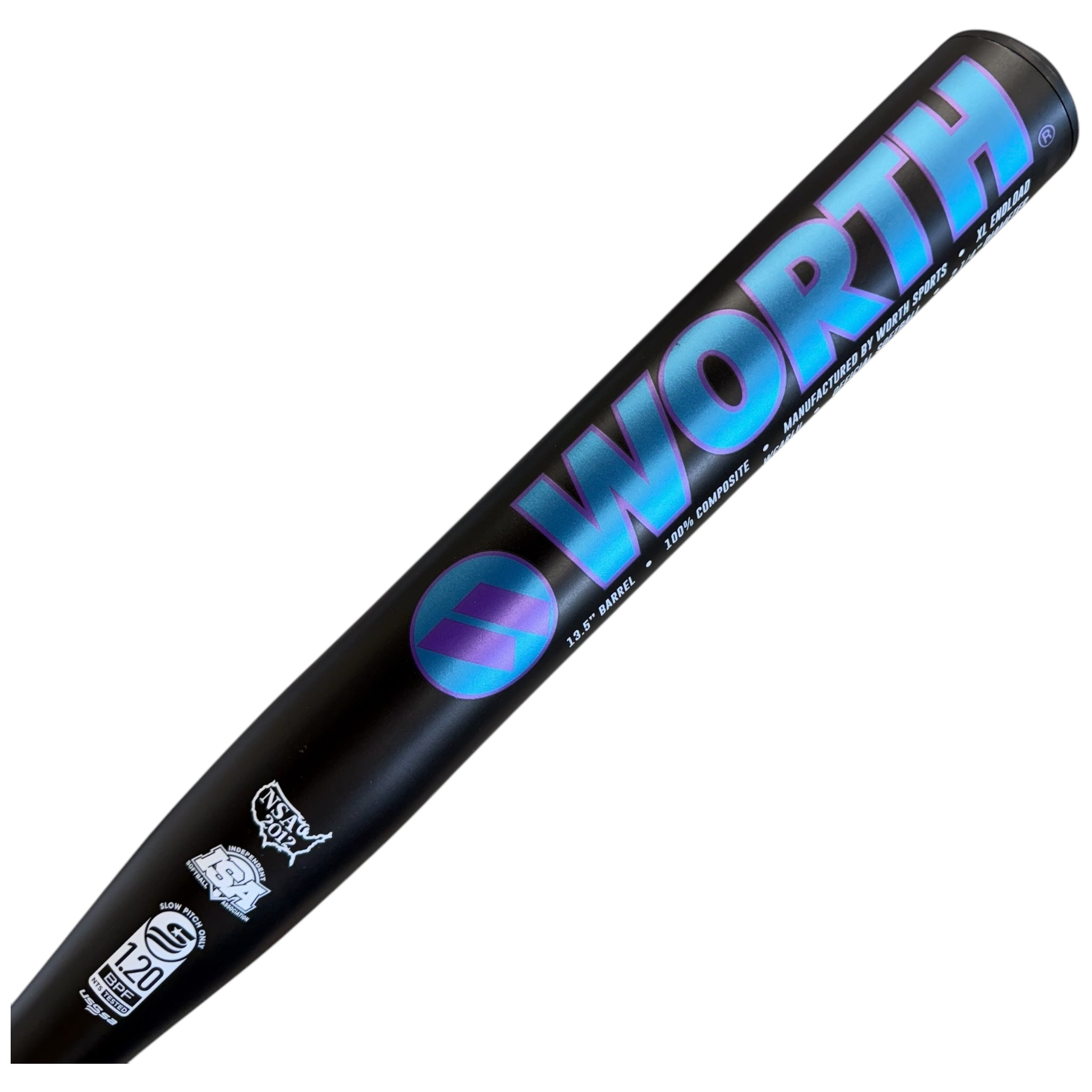 CLOSEOUT 2022 Worth Power Cell Carl Rose Tribute Slowpitch Softball Bat End Loaded USSSA WCARLU