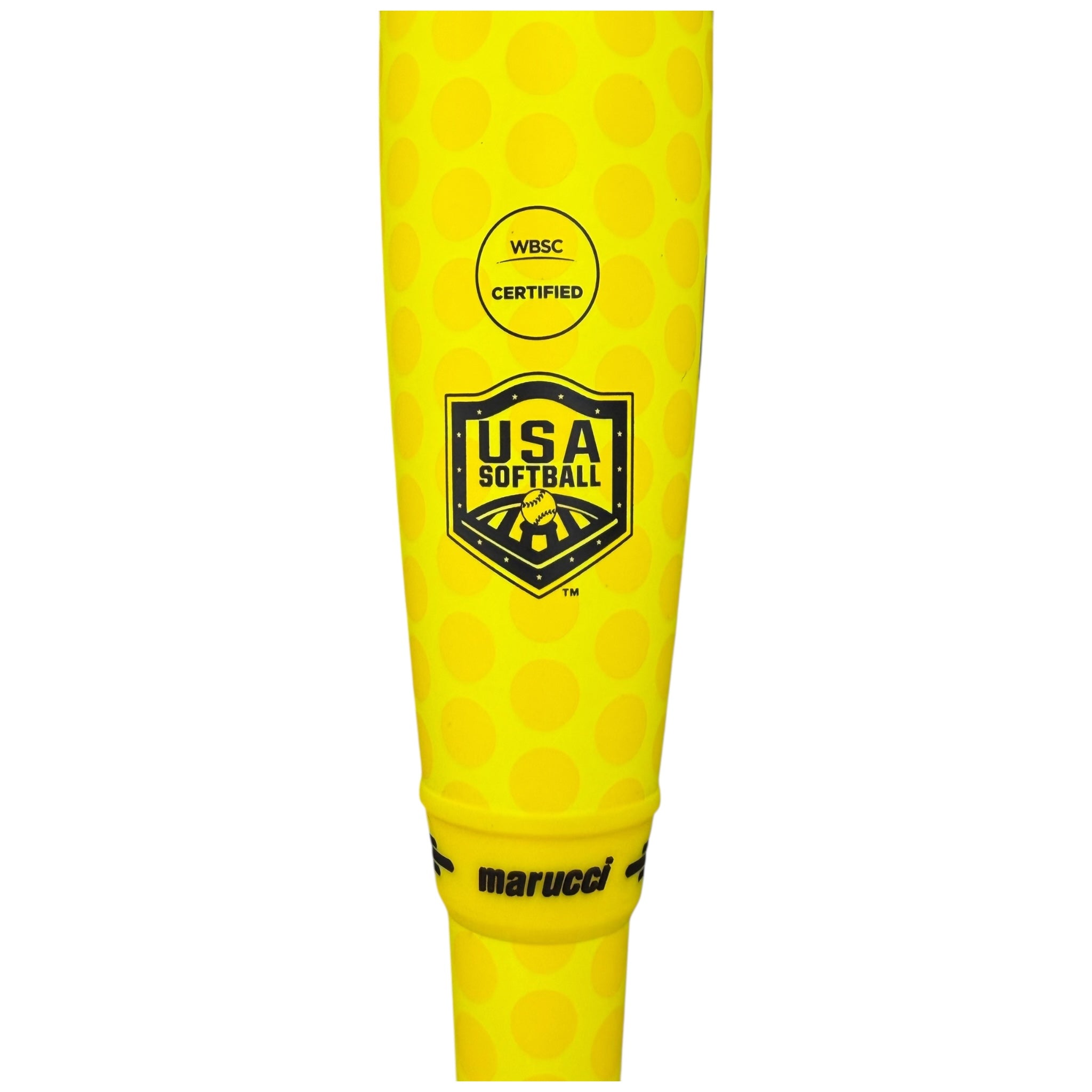 Marucci Yellow Chocolate Crush Loaded USA Slowpitch Softball Bat 12.75