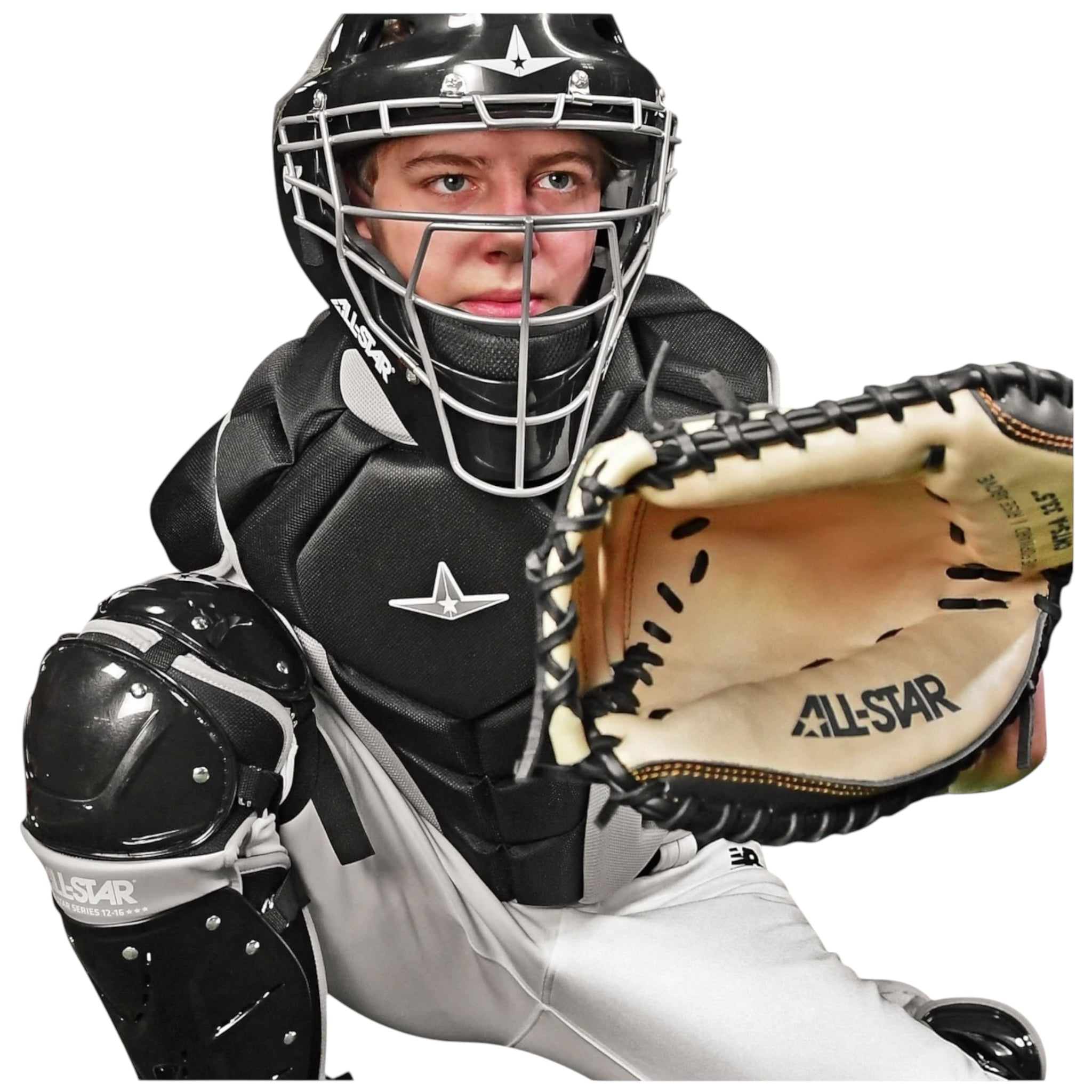 All Star Top Star Catcher’s Gear Set Ages 12-16 Years CKCC-TS-1216