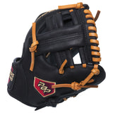 Players Brand Pro Infield Travel Trainer Glove 9.5" PBTGTR950BKRHT