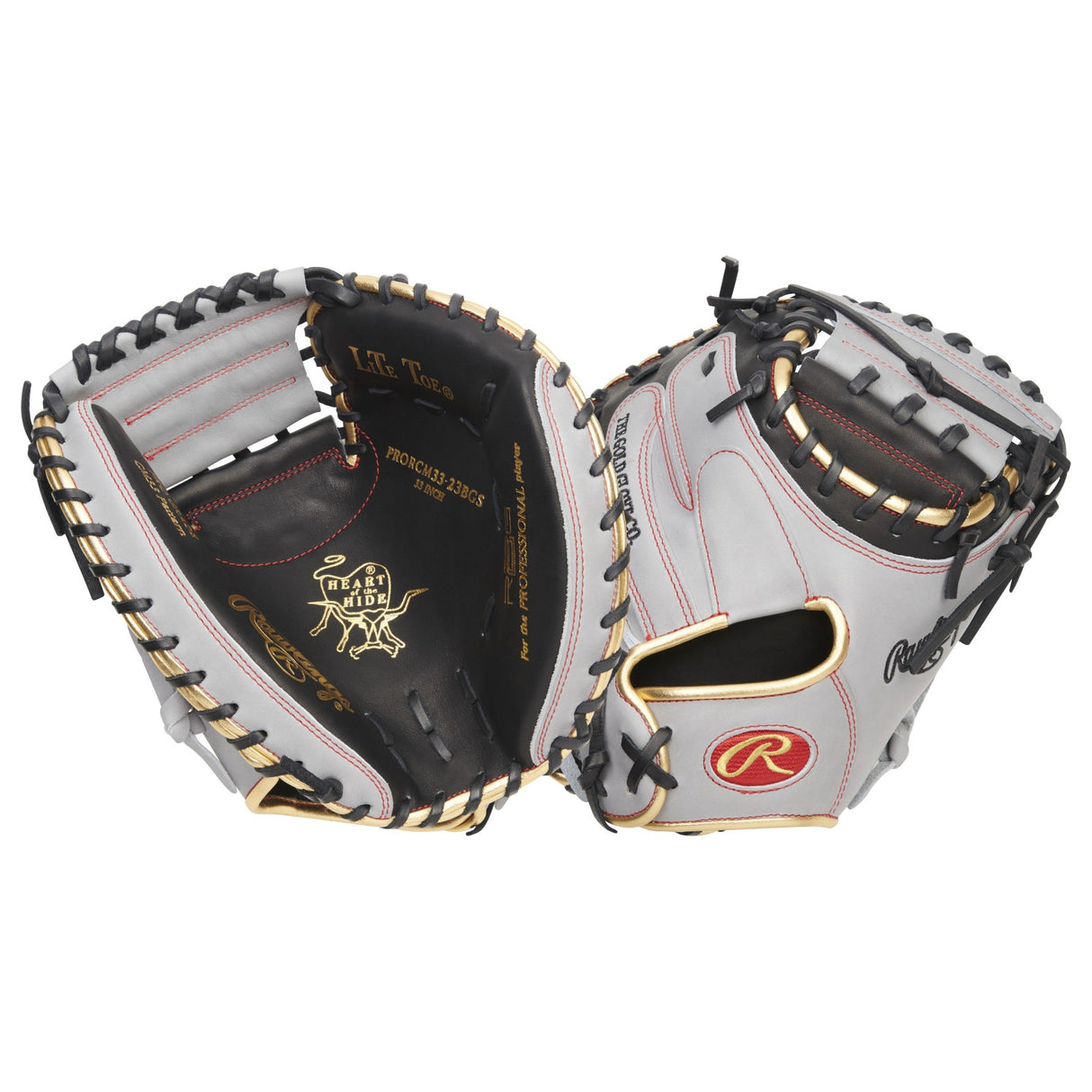 Rawlings Heart of the Hide R2G 33" Baseball Catcher's Mitt PRORCM33-23BGS