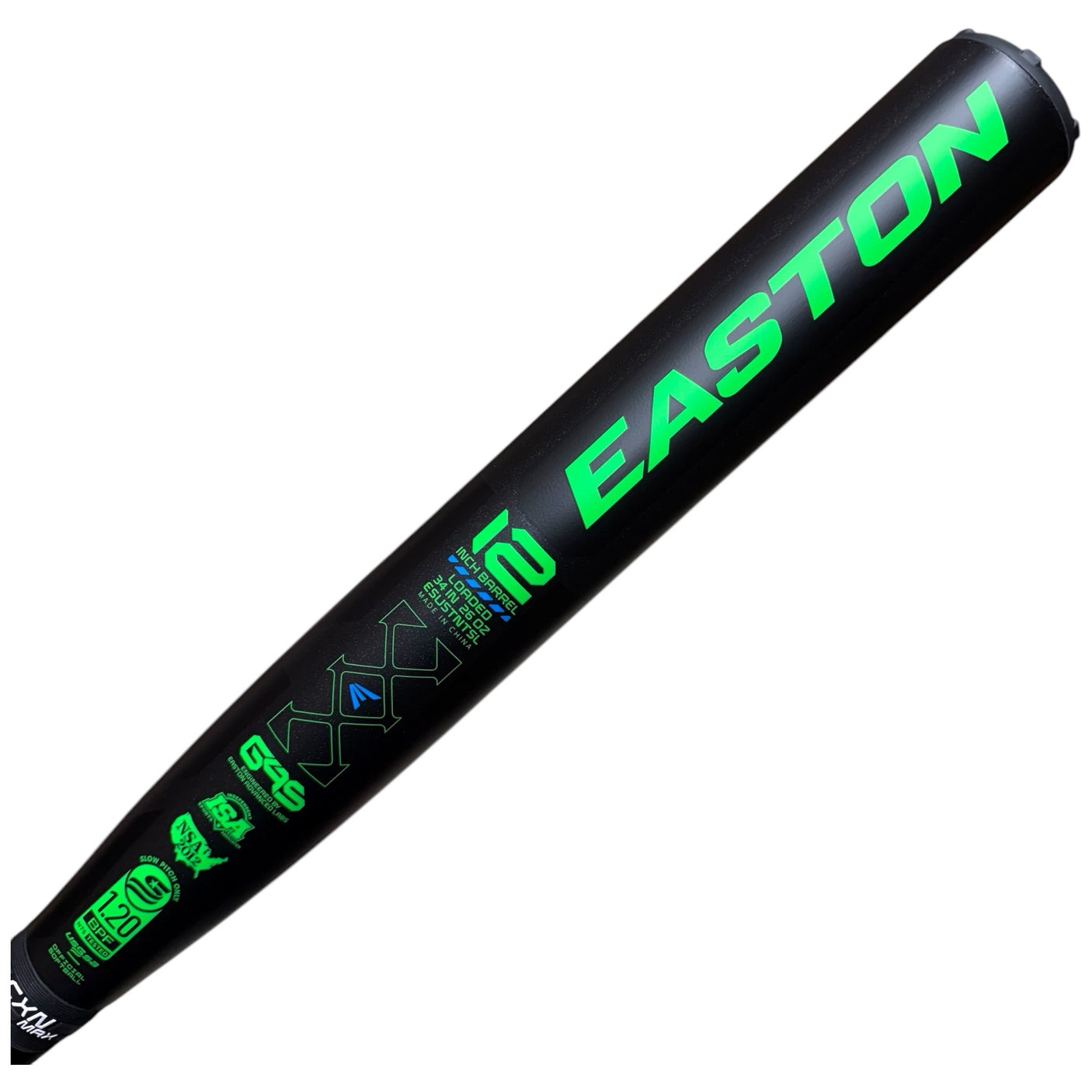 2025 Easton Tantrum 2 Piece Slowpitch Softball Bat 12 Inch Loaded USSSA ESU5TNTSL