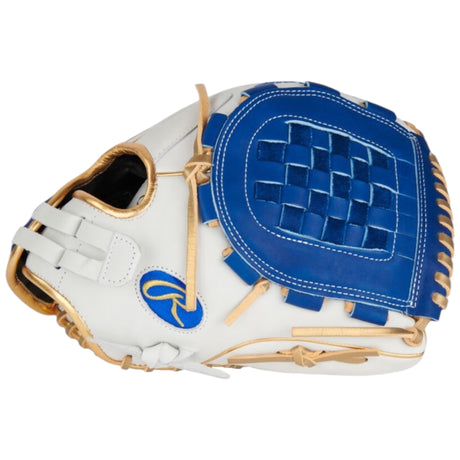 Rawlings Liberty Advanced ColorSync 4 Series Fastpitch Softball Glove White/Royal/Gold 12" RLA120-3WRG